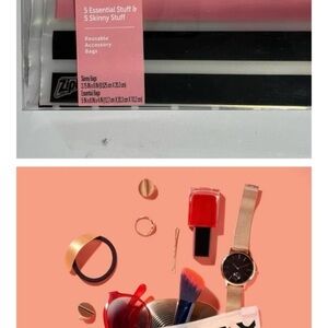 SCJohnson Ziploc Contain The Clutter Essential & Skinny Stuff Accessory